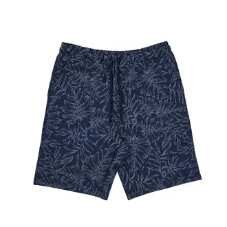 Penyem Erkek Full Baskılı Şort Lacivert M